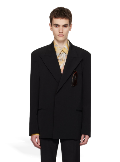 Kaputi Acne Studios Double Breasted Blazer Crna | BH0189-