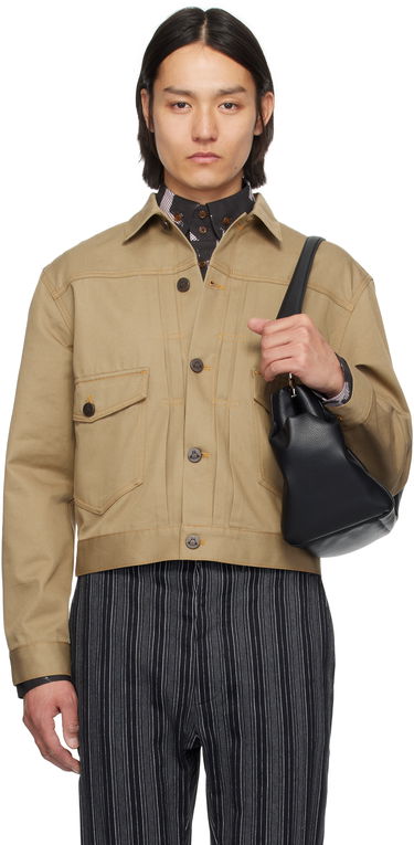 Jakna Vivienne Westwood Vivienne Westwood Marlene Cropped Jacket Bež | 2801000E-W011Y-, 0
