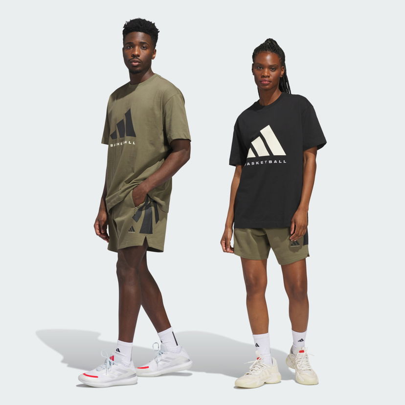 Kratke hlače adidas Performance Basketball Spacer Shorts Crna | JN3974
