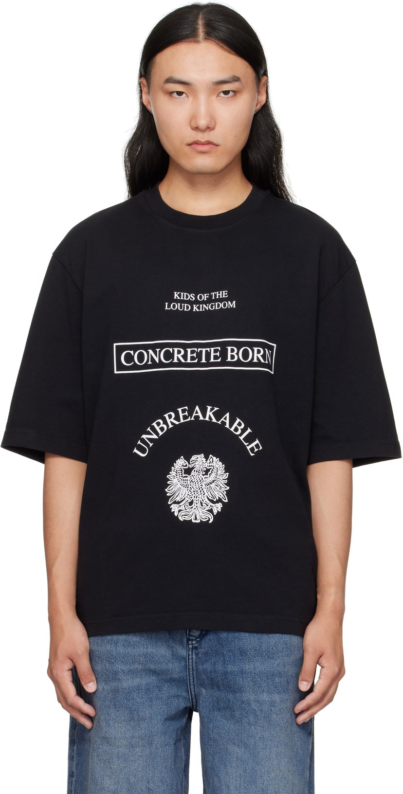 Majica kratkih rukava Han Kjøbenhavn Kingdom Oversized T-Shirt Crna | M-134725