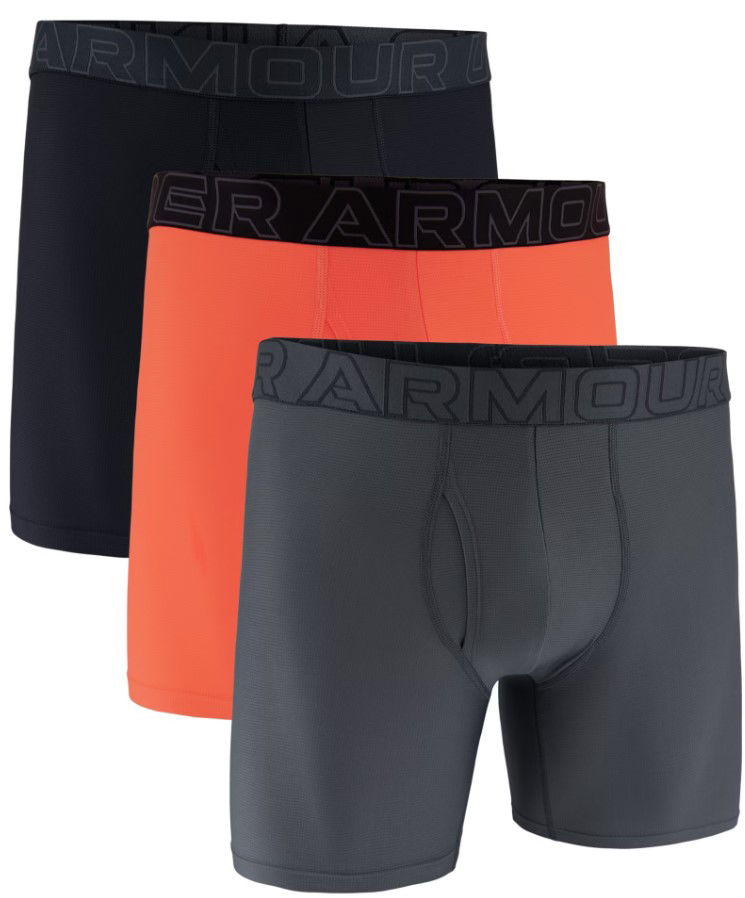 Bokserice Under Armour Performance Tech Mesh 6" Boxer Briefs, 3-Pack Višebojno | 1383884-847