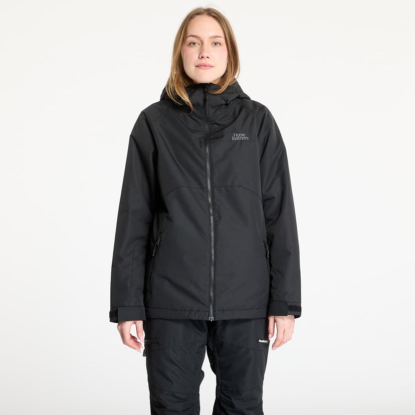 Vjetrovka Horsefeathers Horsefeathers Halia Jacket Crna | OW223C