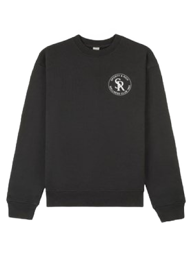 Dukserice Sporty & Rich Crewneck Crna | CR651FB