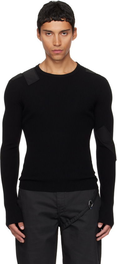 Džemper HELIOT EMIL HELIOT EMIL Glare Knit Sweater Crna | AW25_M_07_080_BLK01, 0