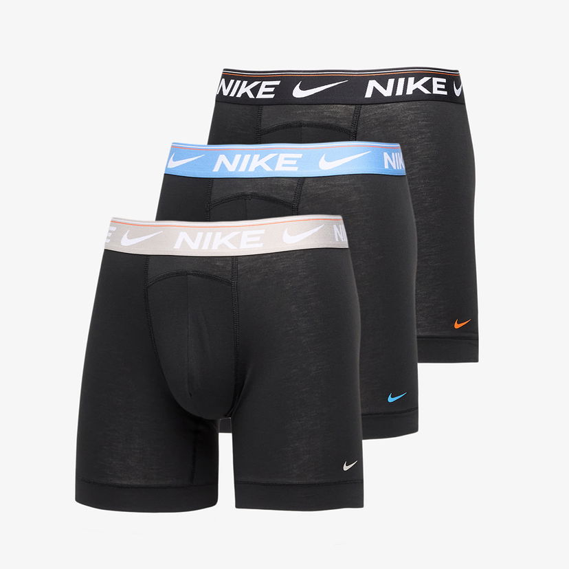 Bokserice Nike Ultra Comfort Boxer Brief 3-Pack Crna | 0000KE1257-EWD