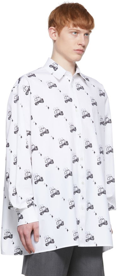 Košulja We11done Print Cotton Shirt Bijela | WD-BL1-22-213-U-WH, 1