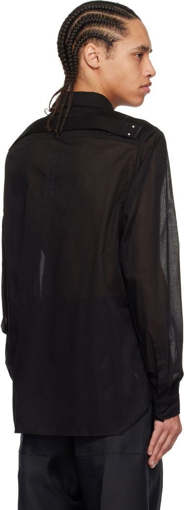 Košulja Rick Owens Rick Owens Hollywood Fogpocket Shirt Crna | RU01E5237 CV, 2