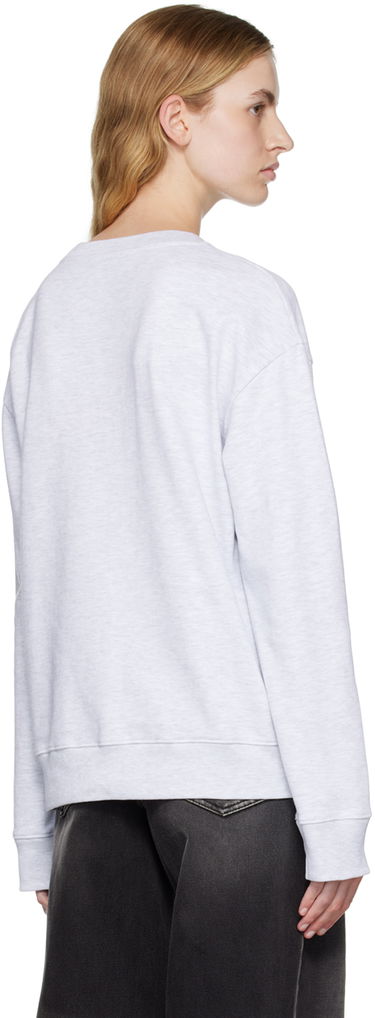 Džemper We11done We11done Crewneck Sweatshirt with Graphic Print Siva | WD-TS3-22-765-U-GY, 2