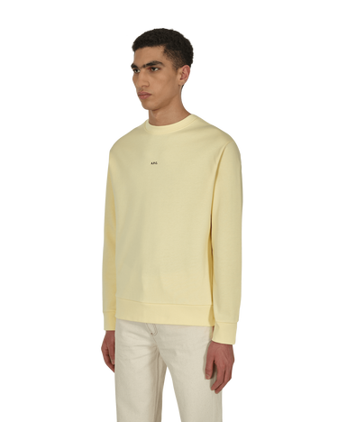 Dukserice A.P.C. Steve Logo Sweat Žuta | COEIP-H27621-DAB, 2