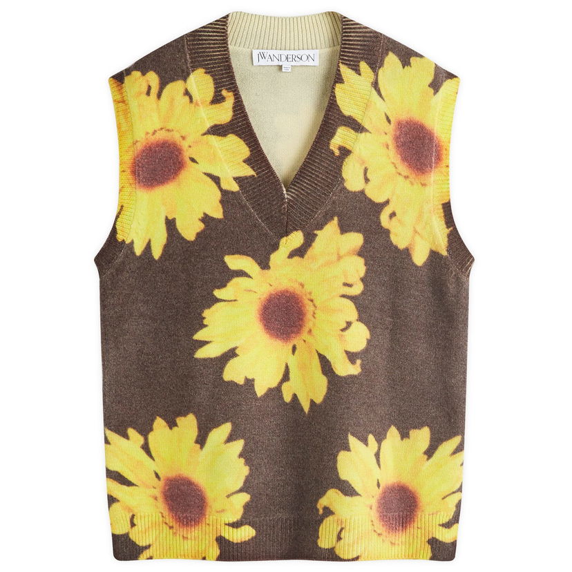 Džemper JW Anderson Printed Vest Smeđa | KW1305-YN0008-685