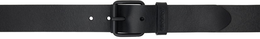 Pojasevi Carhartt WIP Script Leather Belt Crna | I030992