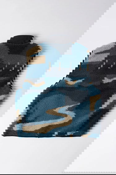 Prsluk By Parra Parra Infinite Bird Reversible Vest Plava | 54250, 3