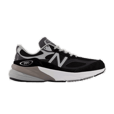 Tenisice i cipele New Balance 990v6 MiUSA Black Grey White (Women's) Crna | W990BK6, 0