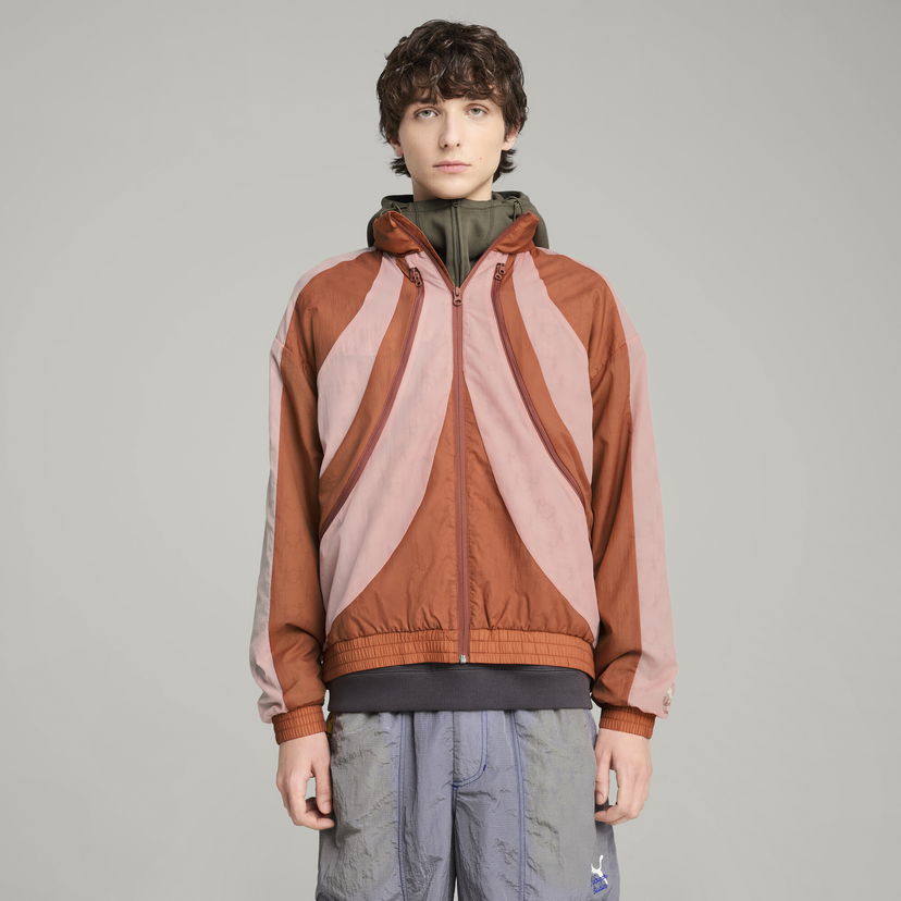 Vjetrovka Puma KIDSUPER Windbreaker Jacket Narančasta | 629509_18