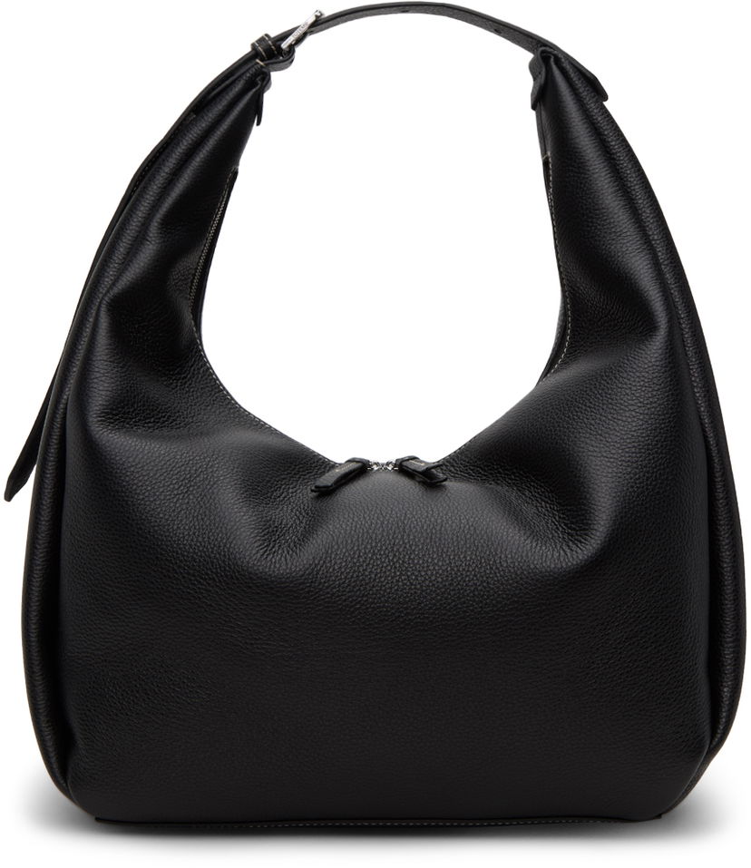 Tote bag TOTEME Leather Shoulder Bag Crna | 233-9106-613
