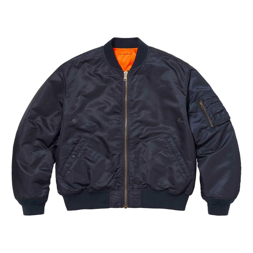 Bomber jakna Supreme Supreme 2-in-1 Bomber Jacket Plava | SUP-SS24-063
