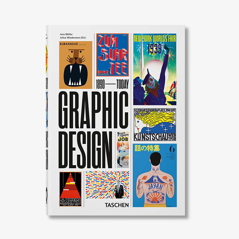 Knjiga i časopis TASCHEN History of Graphic Design Book Višebojno | TA588065