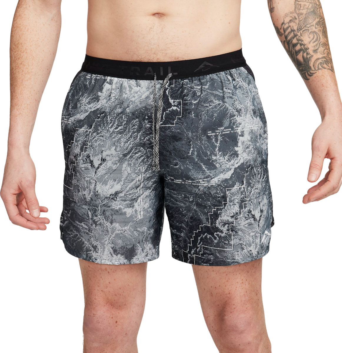 Kratke hlače Nike DF STRIDE 7BF SHORTS AOP Siva | fn3314-060, 0