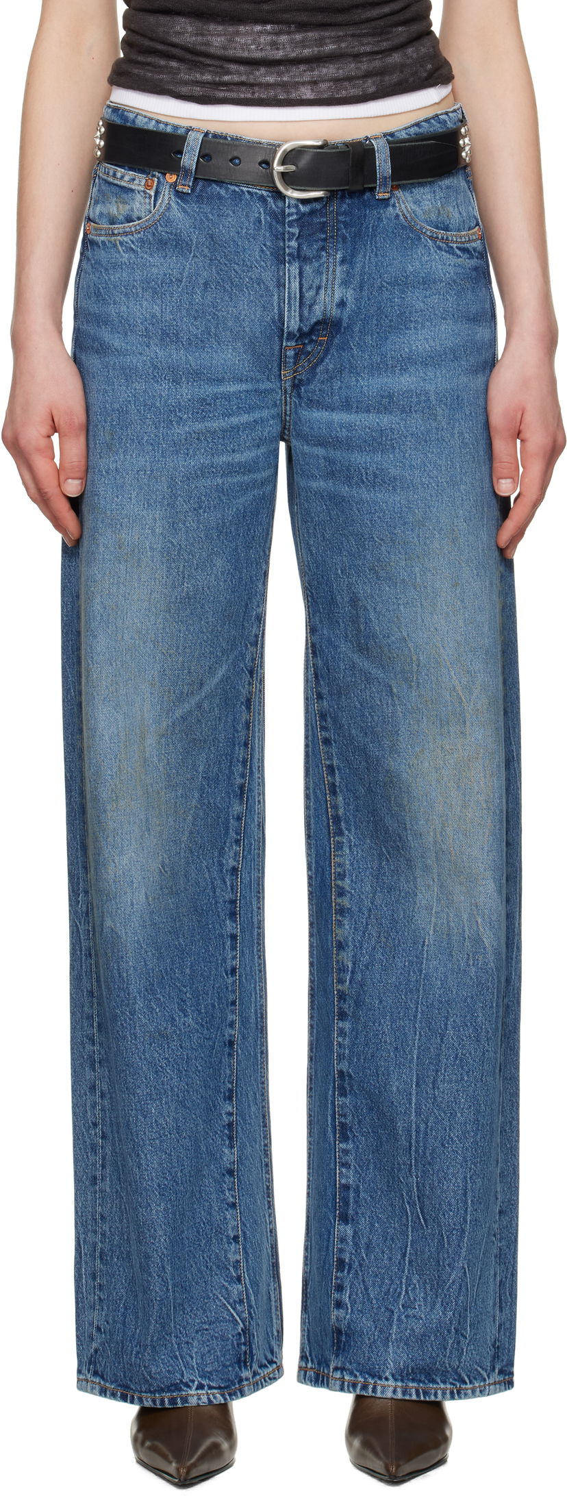 Jeans OUR LEGACY Our Legacy Treble Cut Jeans Plava | W2255TCD