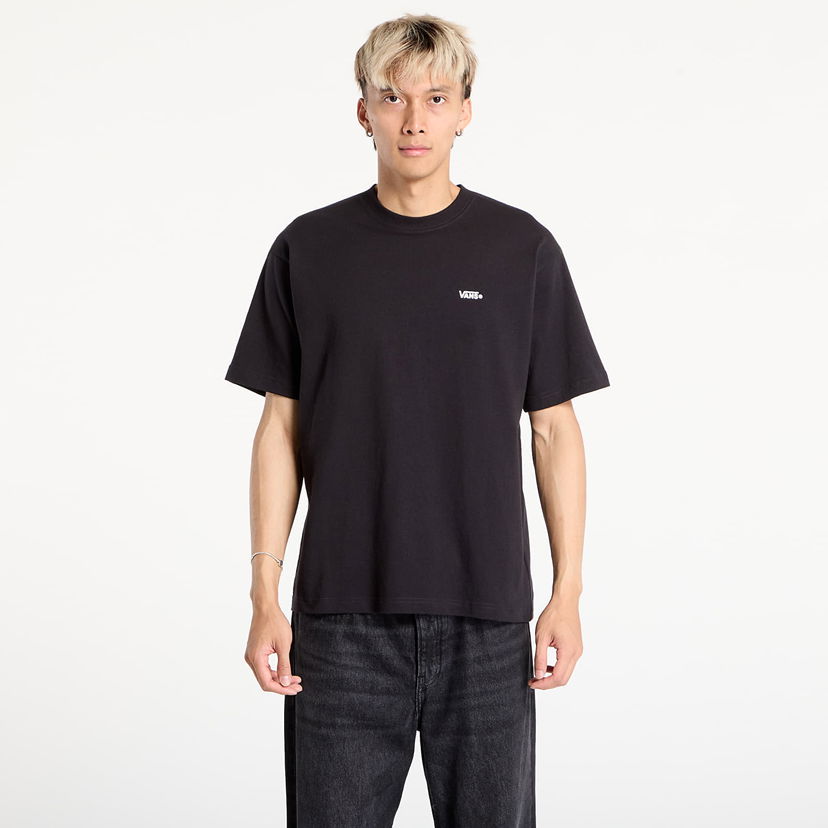 Majica kratkih rukava Vans Vans Original Standards Stat T-Shirt Crna | VN000PF7Y281