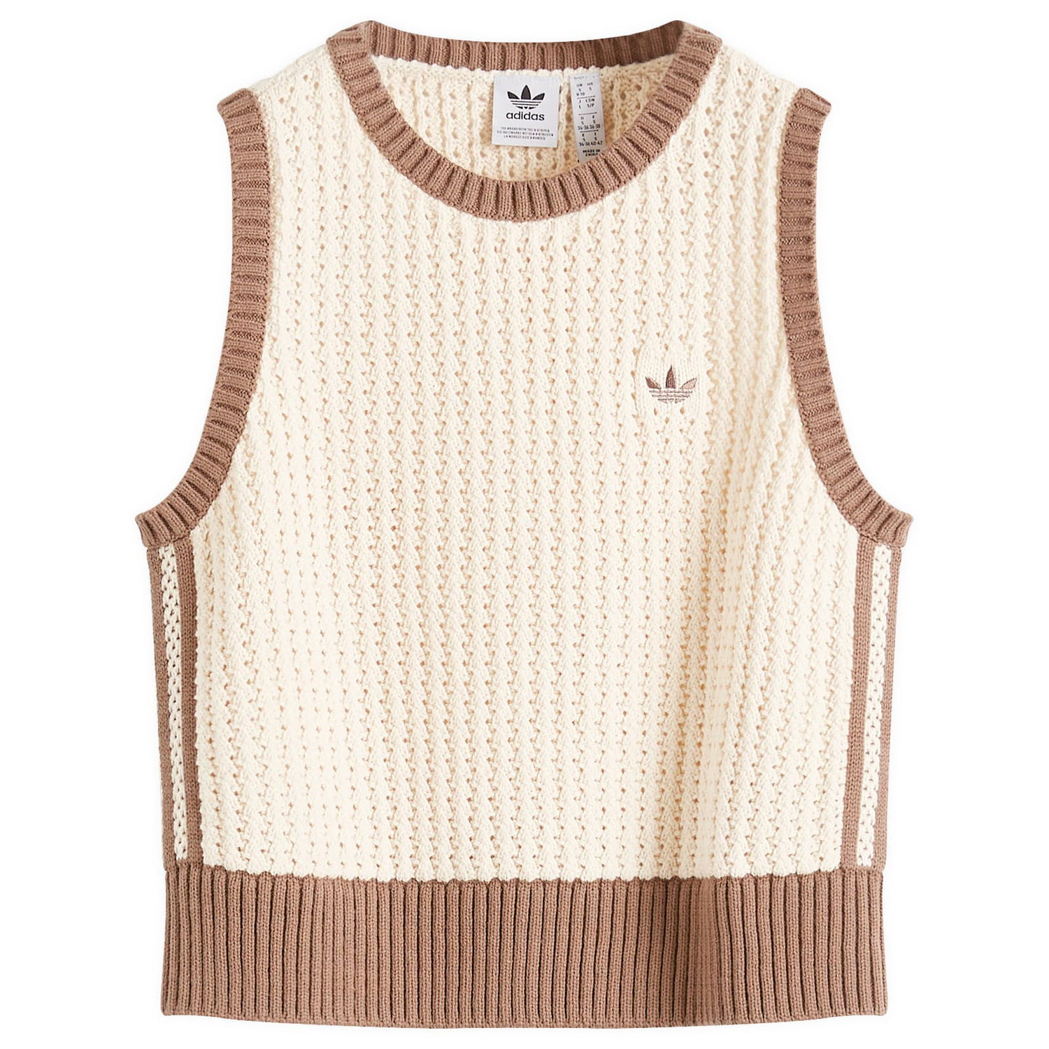 Džemper adidas Originals Women's Knitted Vest Bijela | JD0904, 1