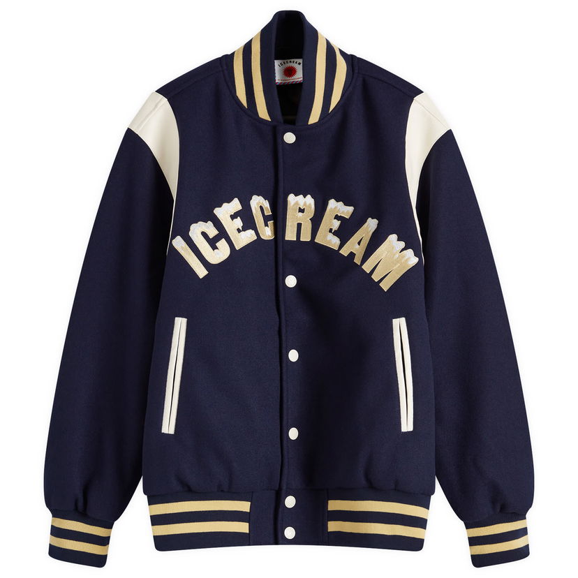 Bomber jakna BBC IceCream Drippy Varsity Jacket, Size Medium Tamnoplava | IC24301-NY