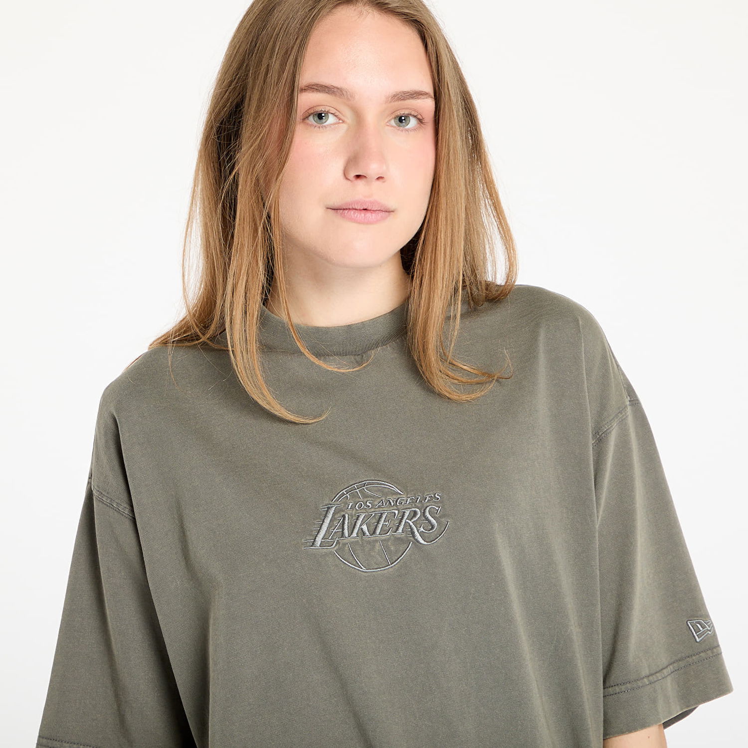 Majica kratkih rukava New Era New Era Los Angeles Lakers Washed Box T-Shirt Zelena | 60667862, 1