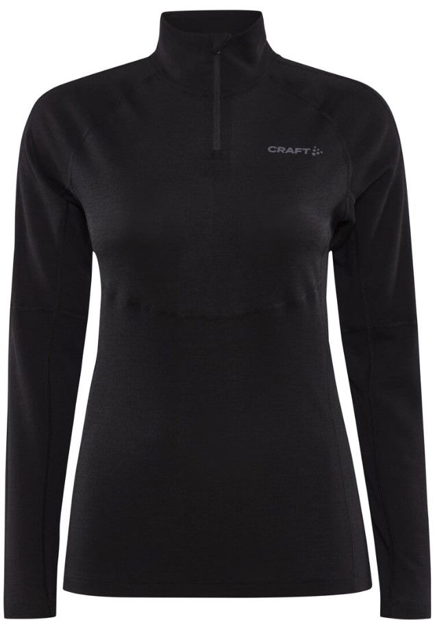 Majica kratkih rukava Craft ADV Wool Merino HZ Long Sleeve T-Shirt Crna | 1914107-999000