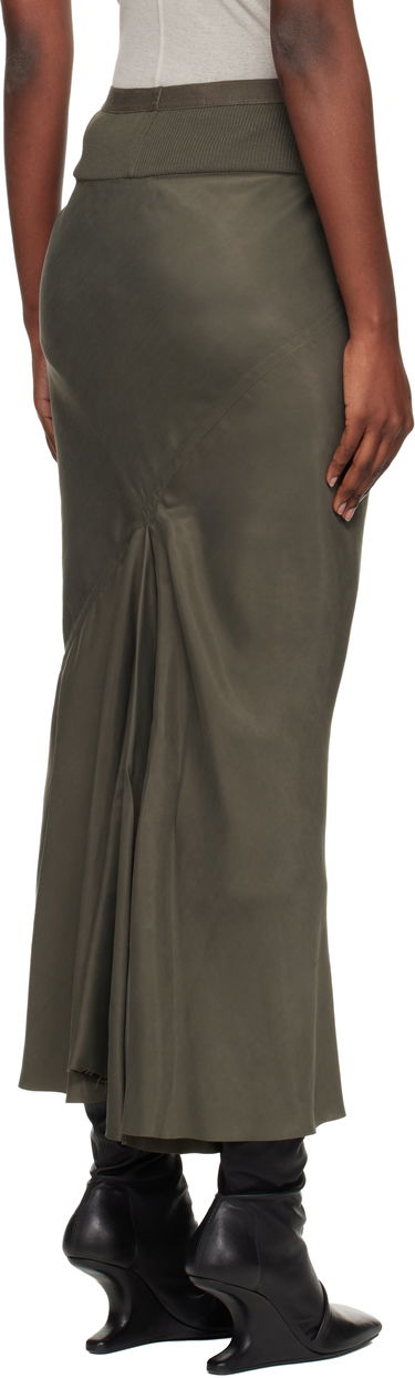 Suknja Rick Owens Concordians Calf Bias Midi Skirt Zelena | RP02E4334 HSCH, 2