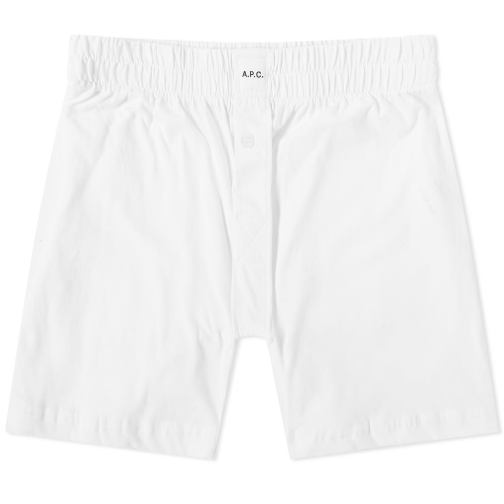 Bokserice A.P.C. Calecon Cabourg Trunk Bijela | COBMB-H18024-AAB, 0