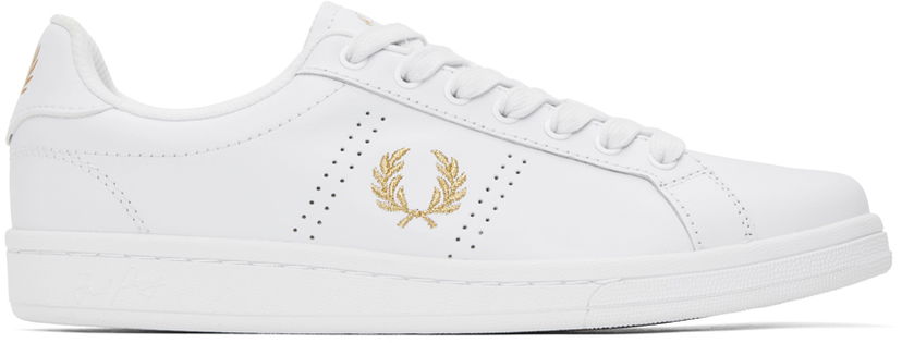 Tenisice i cipele Fred Perry B721 Bijela | B6312-T31