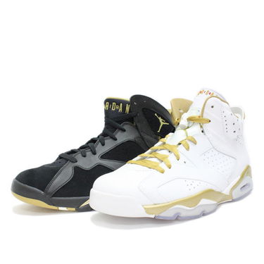 Tenisice i cipele Jordan Air Jordan 7/6 Retro "Golden Moments Pack" Višebojno | 535357-935, 1