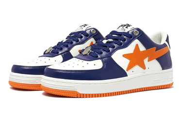 Tenisice i cipele BAPE Bape Sta #3 Blue/Orange Crna | 0ZXSHM191303M-BLU, 2