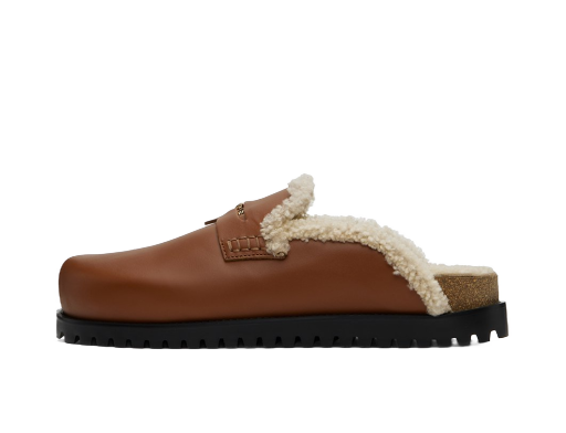 Tenisice i cipele Versace Shearling Medusa Mules Smeđa | 1010280_1A08581