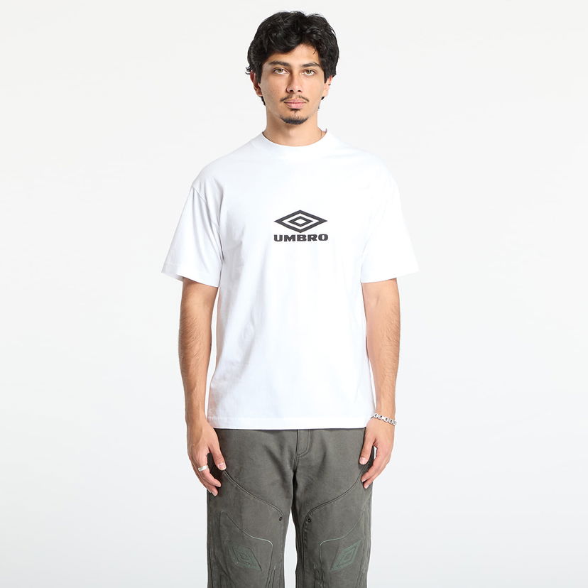 Majica kratkih rukava Umbro Basic Crew Neck Short-Sleeve T-Shirt Bijela | UBMW0408JY125 WTH0001