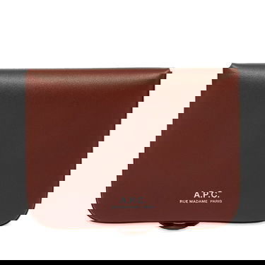 Novčanik A.P.C. Josh Wallet Tamnocrvena | PXAWV-H63176-CAD, 0