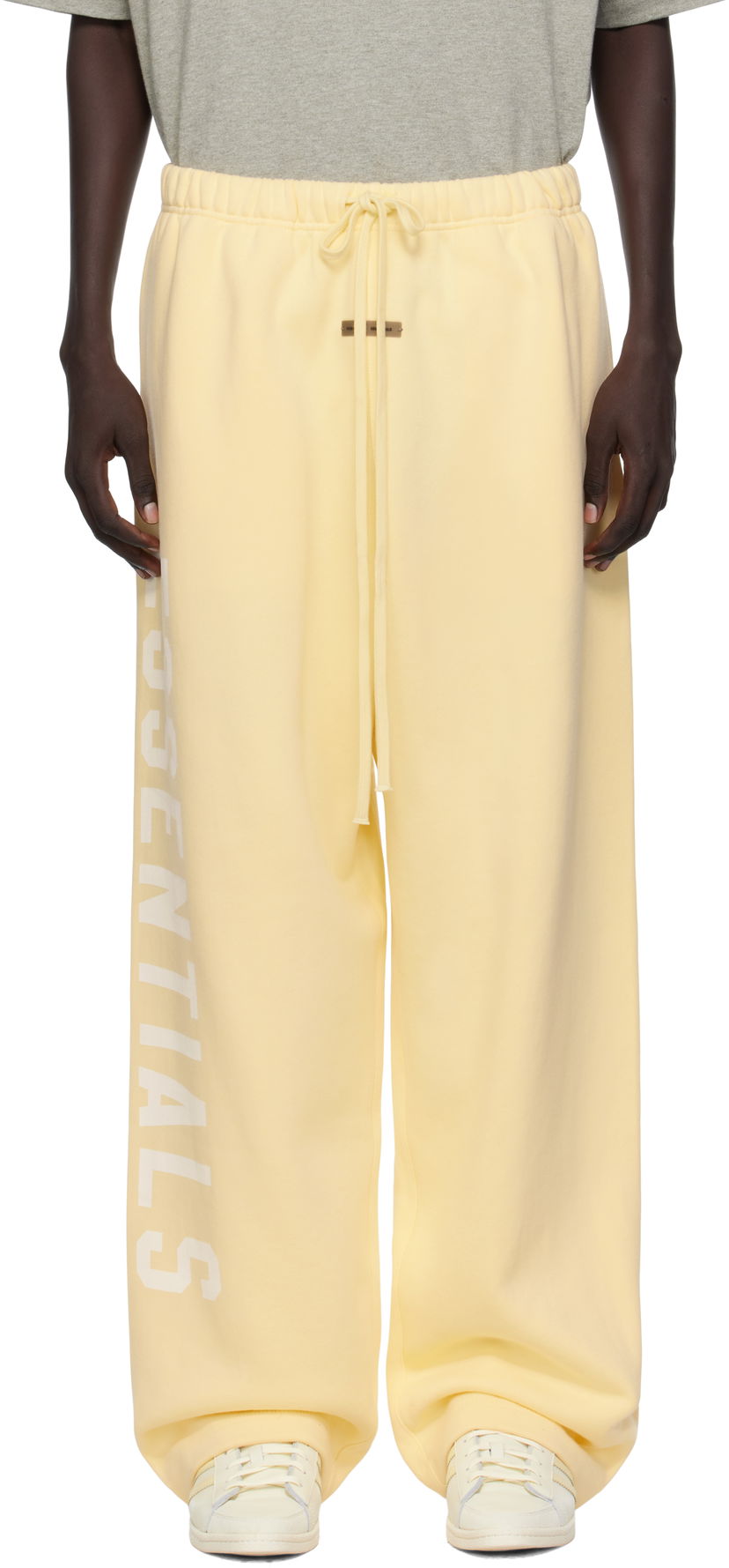 Trenirka Fear of God Fear of God ESSENTIALS Lounge Fleece Sweatpants Žuta | 130SP254328F