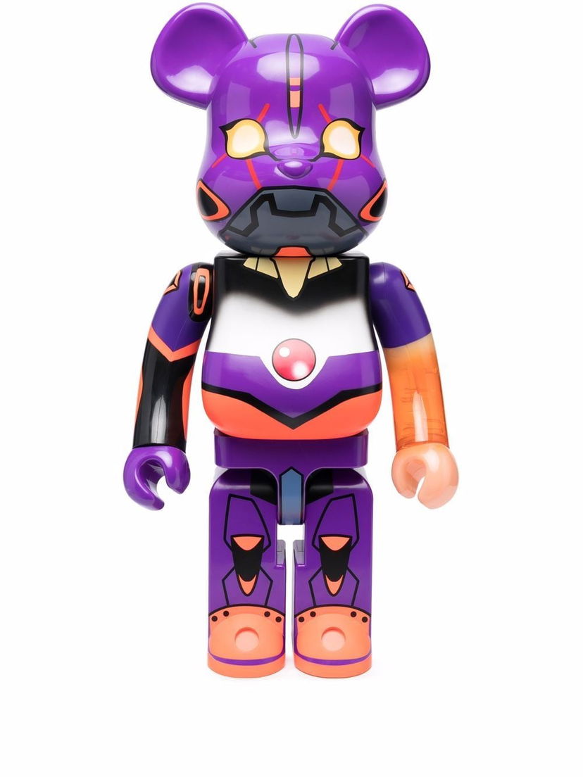 Kolekcionarsko Medicom Toy EVA-01 Awakening BE@RBRICK figure - Purple Ljubičasta | 10000EVA117247607