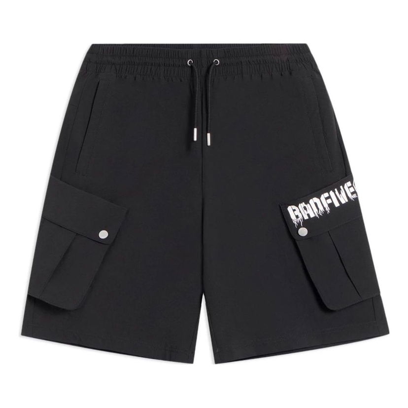Kratke hlače Li-Ning Graphic Pocket Shorts Crna | AKSS603-2