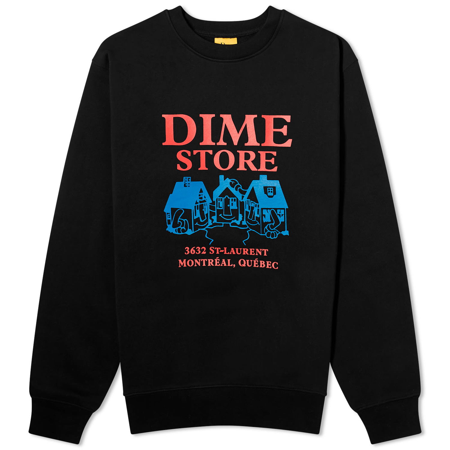 Džemper Dime Skateshop Sweat Crna | DIMESP2418BLK, 0