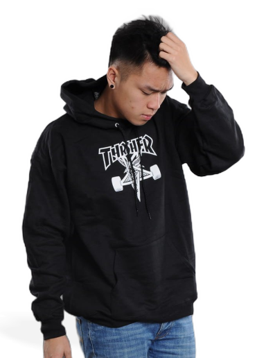Dukserice Thrasher Skategoat Hoody Crna | 017842