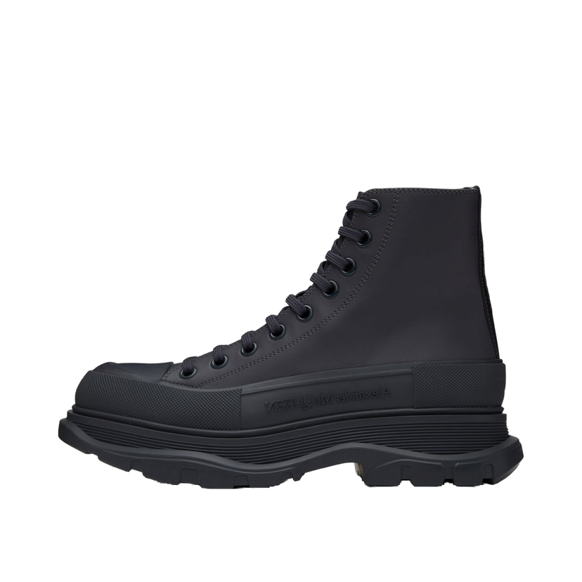 Tenisice i cipele Alexander McQueen Tread Slick High Sneakers Crna | 705661WHZ62