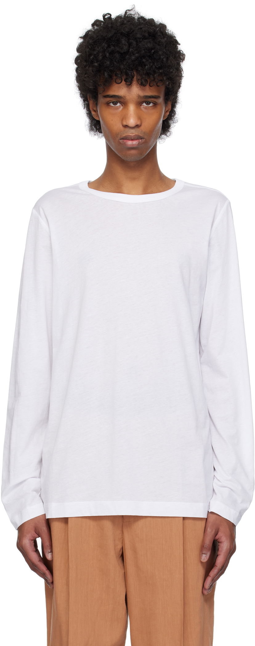 Majica kratkih rukava Dries Van Noten Dries Van Noten Long Sleeve T-Shirt Bijela | 251-021144-1608