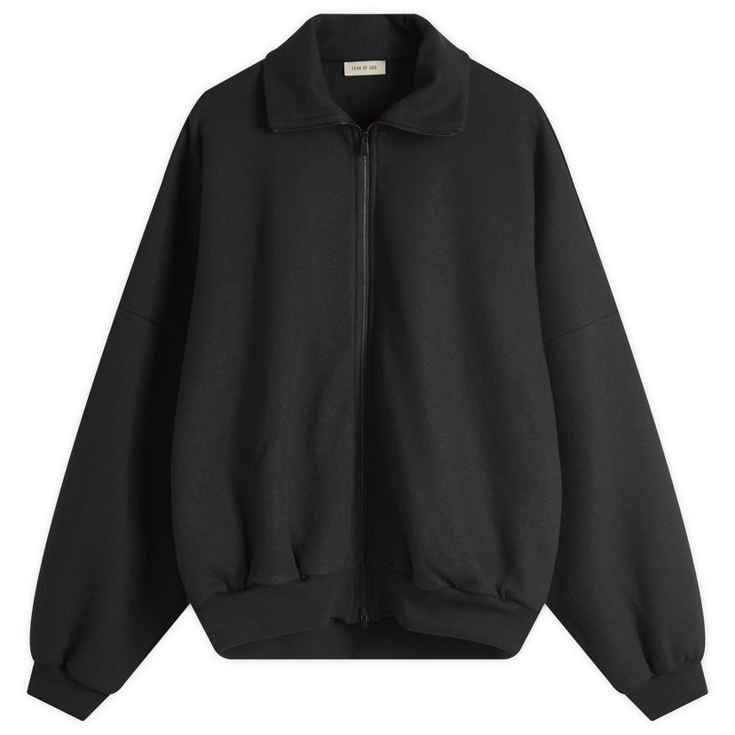 Jakna Fear of God High Neck Jacket Crna | FG24FW30-025CWT-001