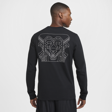 Majica kratkih rukava Nike Max90 LeBron Long Sleeve T-Shirt Crna | HF6191-010, 2