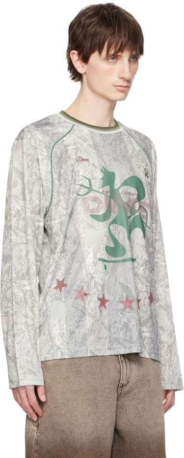 Dres Dime Dime Patinadores Jersey T-Shirt Siva | DIMESP256SAG, 4