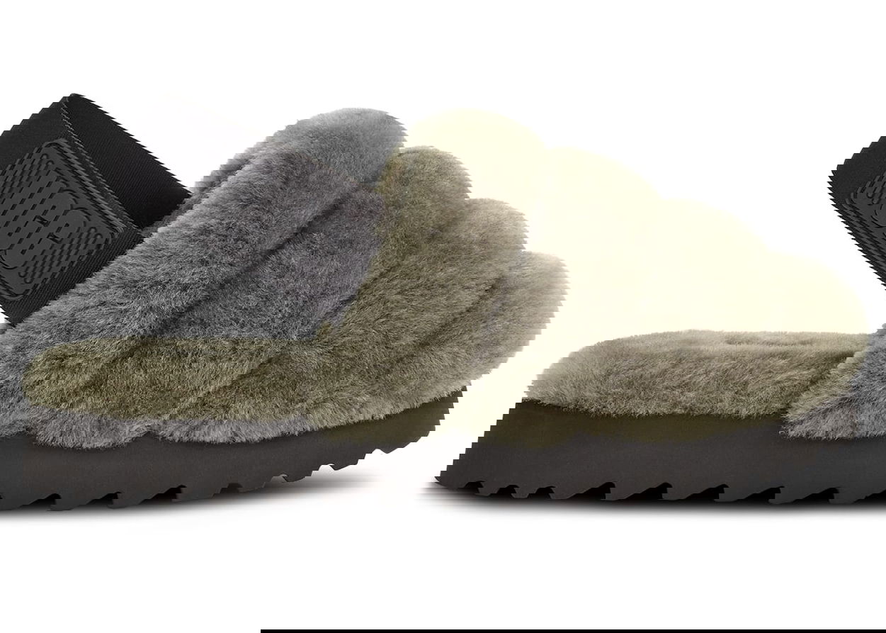 Tenisice i cipele UGG Super Fluff Slingback Slippers Zelena | 1121751-BTOL, 0