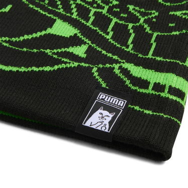 Kapica Puma PUMA x RIPNDIP Knitted Beanie with Graphic Print Crna | 026596_01, 4