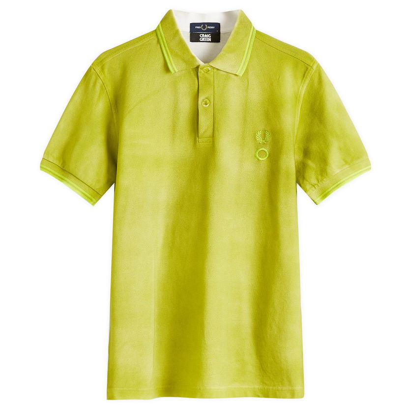 Polo majica Fred Perry Craig Green Tennis Polo Shirt, Size Large Zelena | SM9150-Z37