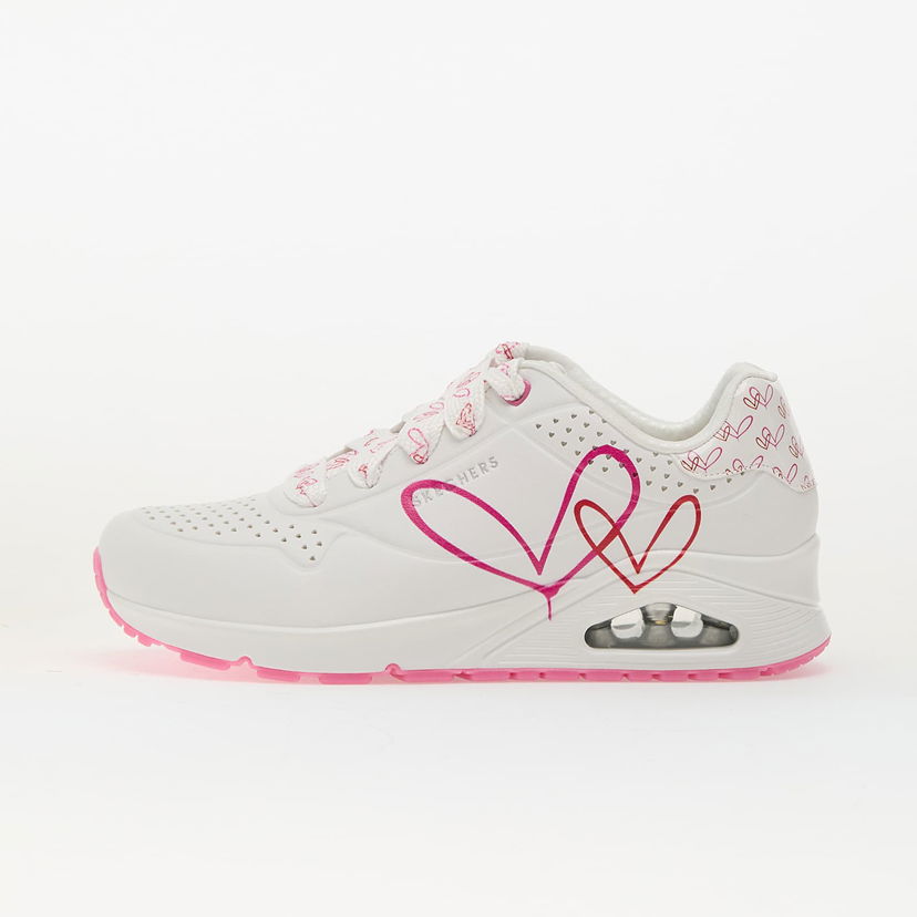 Tenisice i cipele Skechers Uno - Twin Hearts Bijela | 177924 WRPK